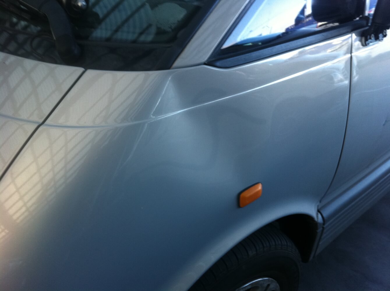 Toyota Tarago - Left Guard - Before